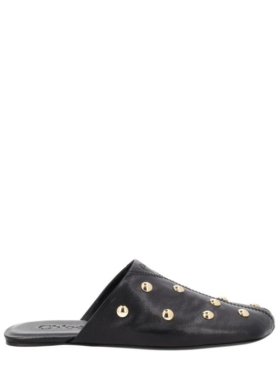 26SS 끌로에 플랫 슈즈 26S16SUR 001 BLACK