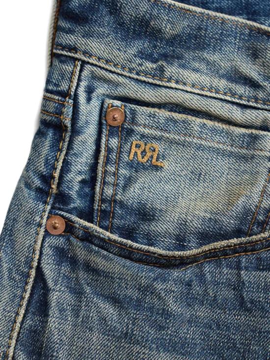  더블알엘 데님 팬츠 Rrl 슬림 부츠 브라이어필드 셀비지 진 브라이어피 - RRL