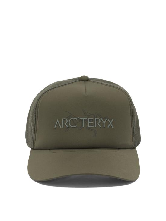 25FW 아크테릭스 버드 워드 트러커 햇 X000009488BIRD WORD TRUCKER HATTATSU FORAGE Green