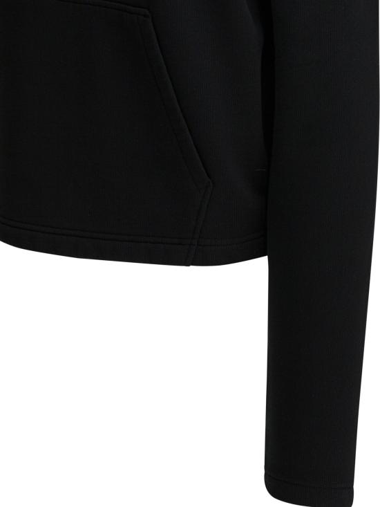 26SS 아미 ADC 콘트라스트 하트 후드 티셔츠 FSW767 730045 Black - AMI