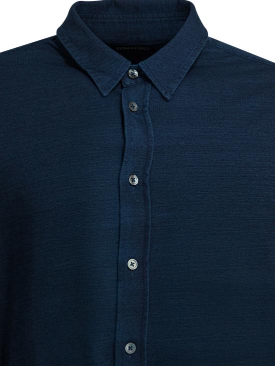 26SS 톰포드 긴팔 셔츠 JBL014JMC071UBU Blue - TOMFORD