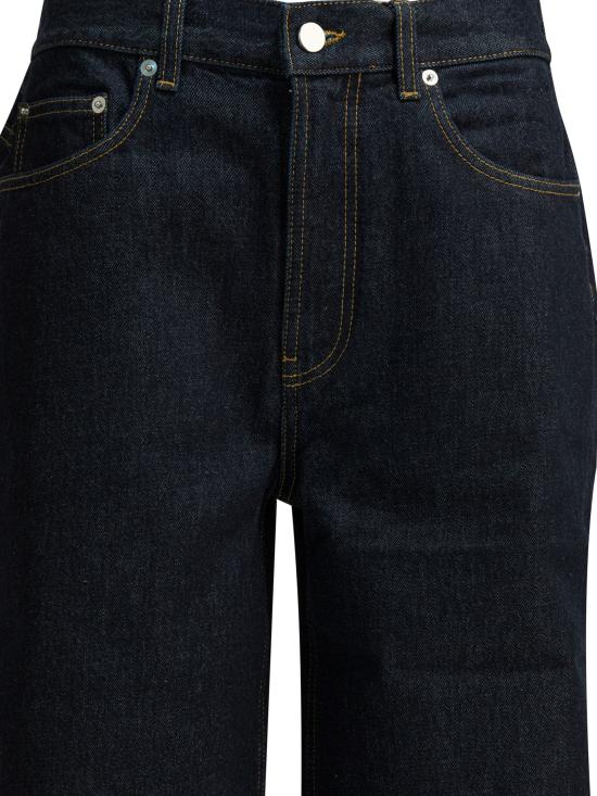 26SS 루루 드 세종 데님 팬츠 SAMURRAW WASH Black - LOULOU DE SAISON