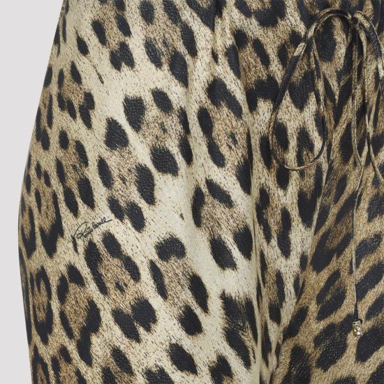 26SS 로베르토 카발리 스트레이트 팬츠 WQT202 9HQ71 00504 NATURAL NUDE NEUTRALS - ROBERTO CAVALLI