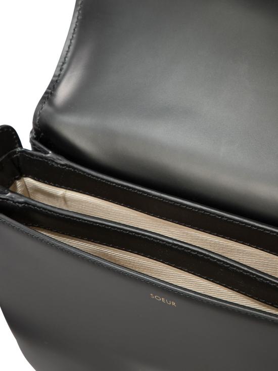 26SS 쉐르 크로스백 SEM1114BELLIMINNOI0122W Black - SOEUR