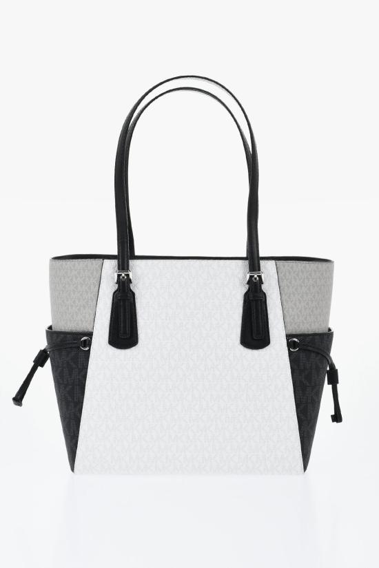  마이클 코어스 토트백 35S5SV6T7B 1596 Grigio Bianco e Nero - MICHAEL KORS
