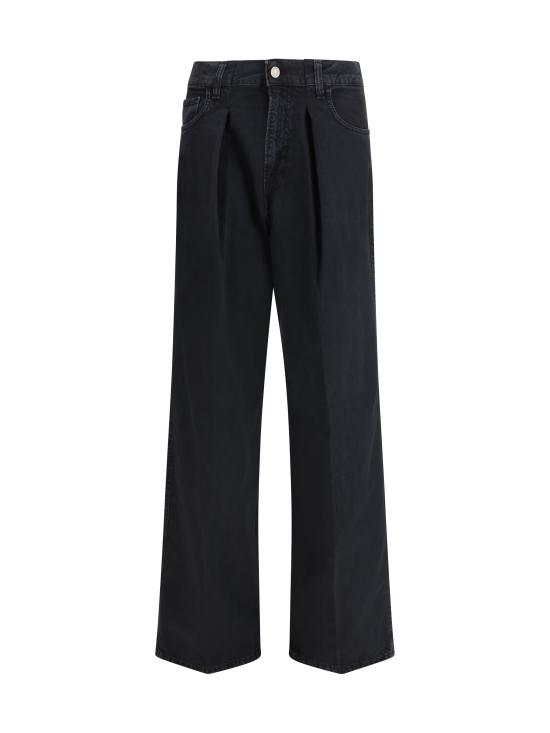 26SS 하이쿠레 데님 팬츠 HEW03340GF146 T0491 BLACK