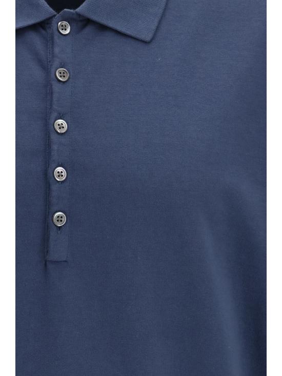 26SS 톰브라운 폴로 티셔츠 MJP236AJ0253 415 BLUE - THOM BROWNE