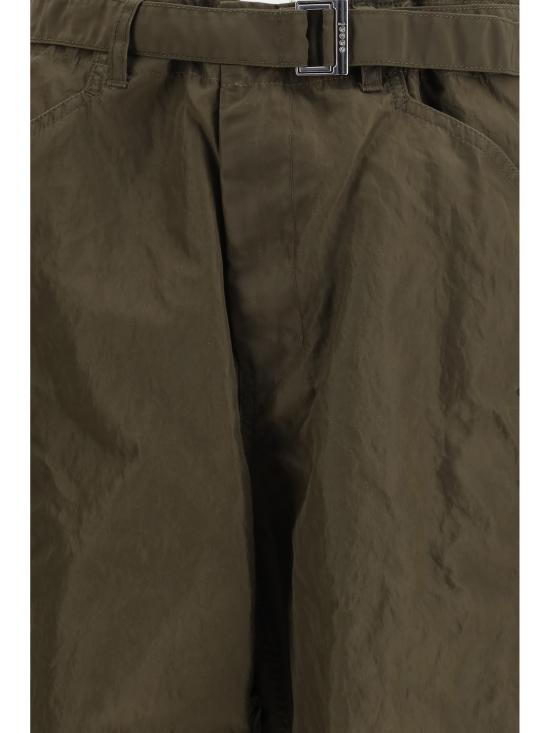 26SS 사카이 스트레이트 팬츠 2603915M 531 GREEN - SACAI