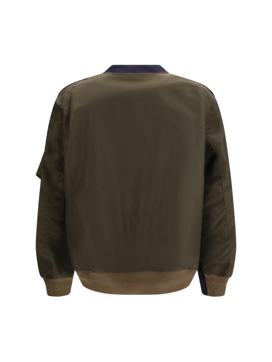 26SS 사카이 후드 티셔츠 2603949M 233 BLUE - SACAI