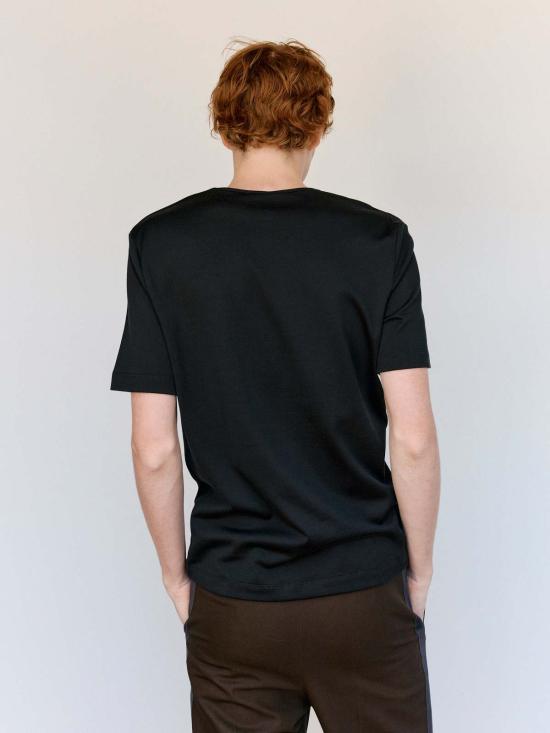  데릭 반팔 티셔츠 코튼 퍼스트 레이어 - DERRICK