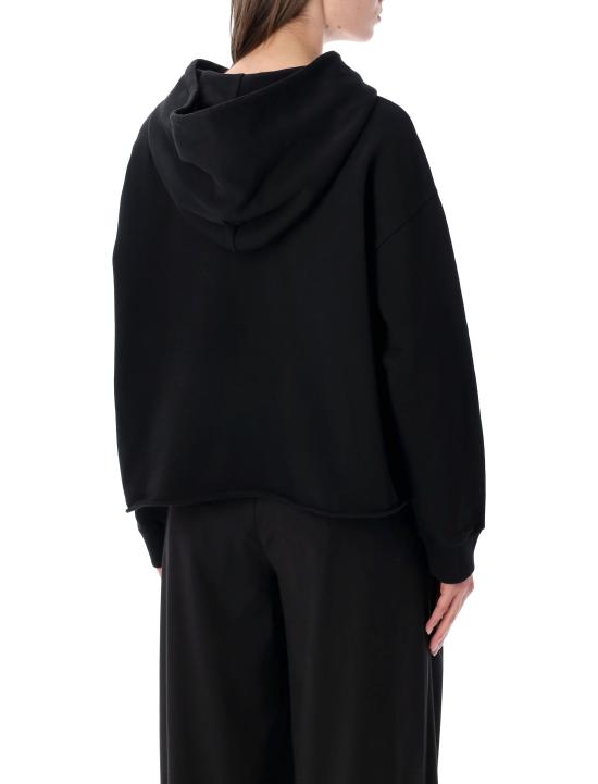 26SS MM6 메종마르지엘라 후드 티셔츠 S52GU0235M25025 900 Nero - MM6 MAISON MARGIELA