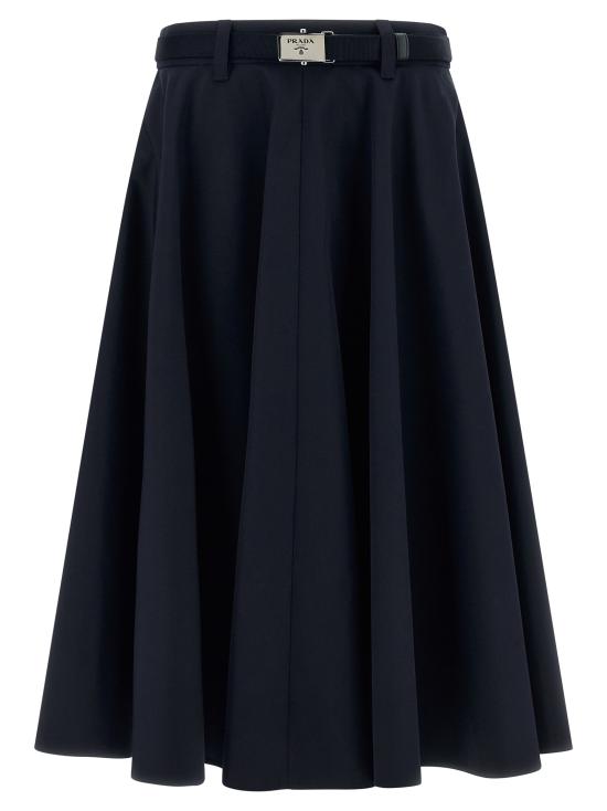 26SS 프라다 미디 스커트 P128IHSOOO187PF0008 Blue
