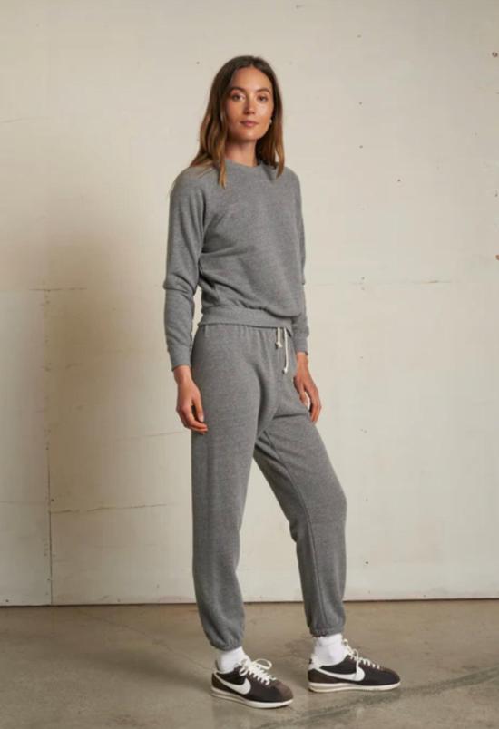  퍼펙트 화이트 티 스트레이트 팬츠 퍼펙트화이트티 조니 프렌치 테리 조거 스웨트팬츠 다크 그레이 - PERFECT WHITE TEE