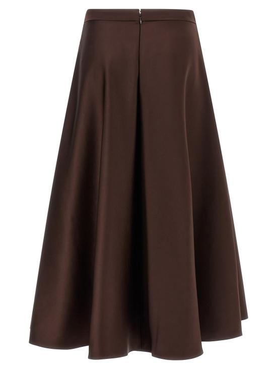 26SS 엘리자베타프랜치 미디 스커트 GO15661E2644 Brown - ELISABETTA FRANCHI