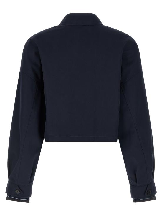 26SS 프라다 봄버 자켓 P536OGSOOO187PF0008 Blue - PRADA