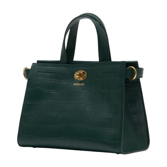 26SS 버버리 미니 코츠월드 토트 8118895 B8636 green - BURBERRY