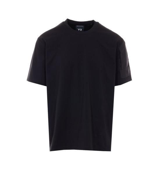 26SS 와이쓰리 반팔 티셔츠 KC6765Q BLACK Black