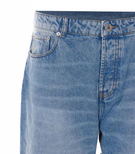 26SS 아미 알렉산드르 마티우시 데님 팬츠 HTR450 DE0046480 Blue - AMI ALEXANDRE MATIUSSI