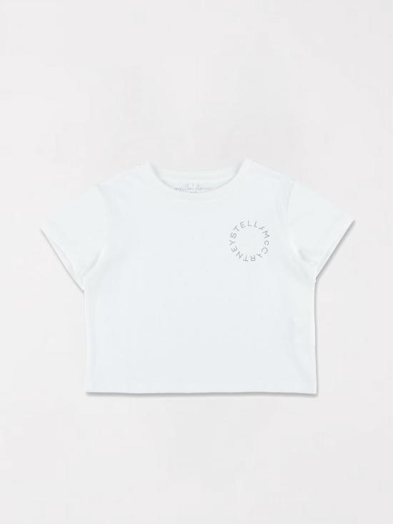 26SS [키즈] 스텔라 맥카트니 티셔츠 TY8D22Z0434 100 WHITE