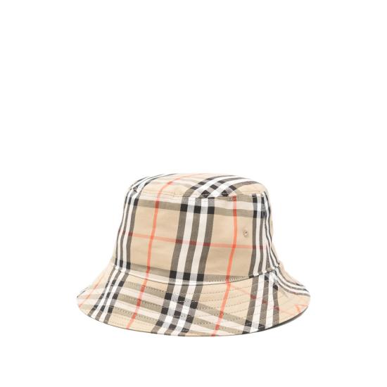 26SS [키즈] 버버리 모자 8117410 CHK BUCKET B9368 NEUTRALS BLACK