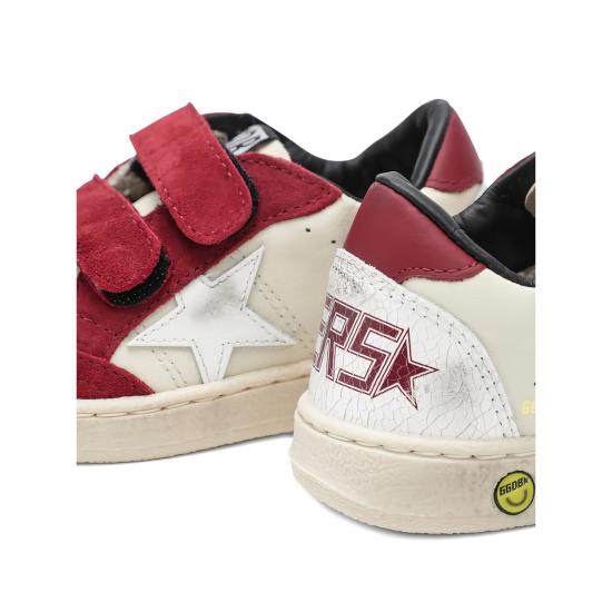 26SS [키즈] 골든구스 스니커즈 GYF00501 F008054 12381 NEUTRALS RED - GOLDEN GOOSE