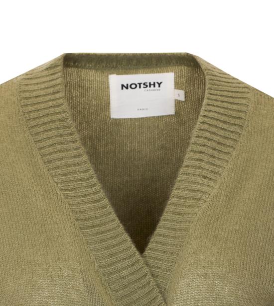 26SS 낫샤이 가디건 NF2A000WSC011 OLIVE Green - NOT SHY