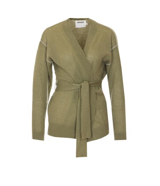 26SS 낫샤이 가디건 NF2A000WSC011 OLIVE Green