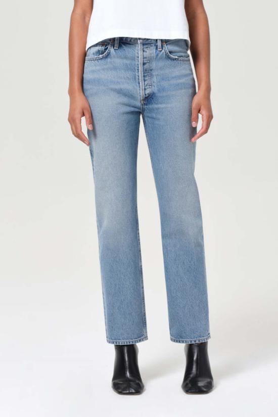  에이골디 데님 팬츠 아골드 90년대 핀치 웨이스트 진 스테이지