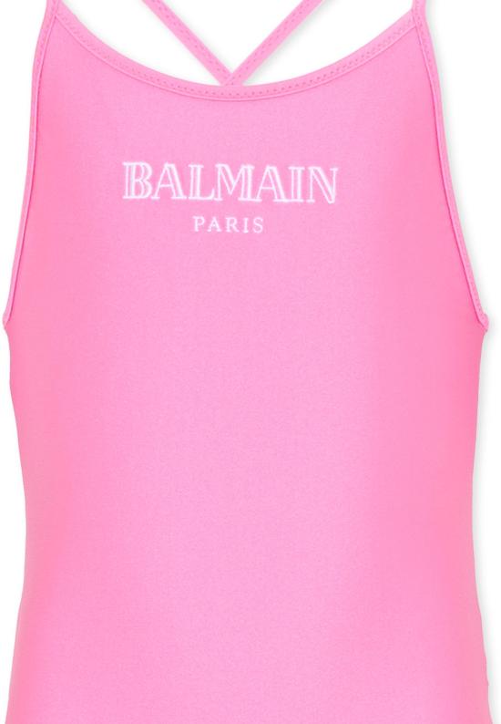 26SS [키즈] 발망 원피스 수영복 BYCA09 Z0005 552BC PINK - BALMAIN
