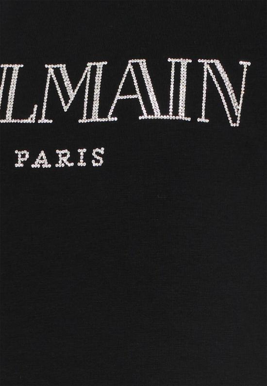 26SS [키즈] 발망 티셔츠 BY8A51 Z3277 930 BLACK - BALMAIN