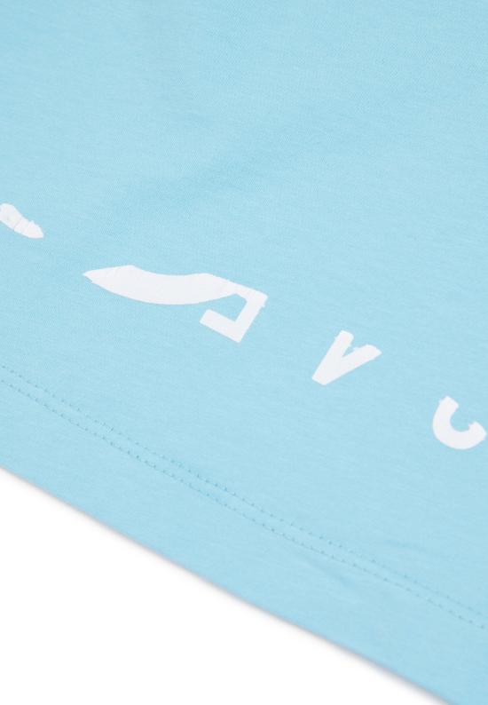 26SS [키즈] MM6 메종마르지엘라 티셔츠 M61017 MM02Y M6809 LIGHT BLUE - MM6 MAISON MARGIELA