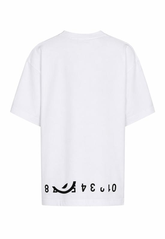 26SS [키즈] MM6 메종마르지엘라 티셔츠 M60986 MM02Y M6100 WHITE - MM6 MAISON MARGIELA