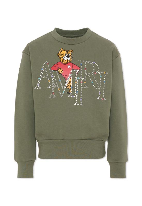 26SS [키즈] 아미리 트레이닝 상의 ACTOJR1003 DARK SAGE GREEN