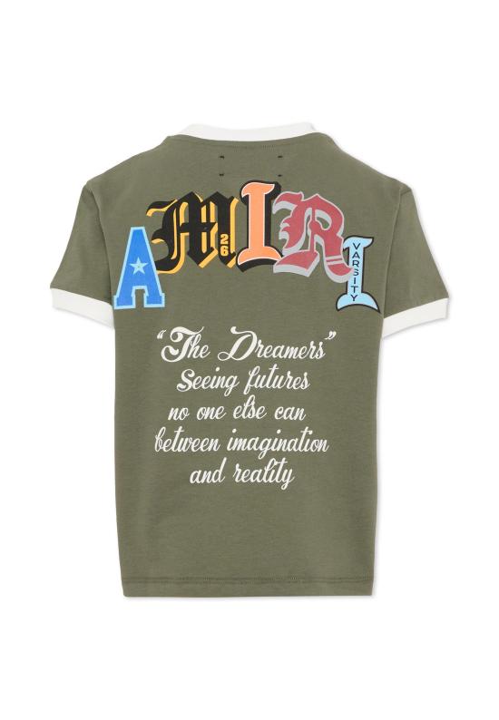 26SS [키즈] 아미리 티셔츠 ACTOJR1005 DARK SAGE GREEN - AMIRI