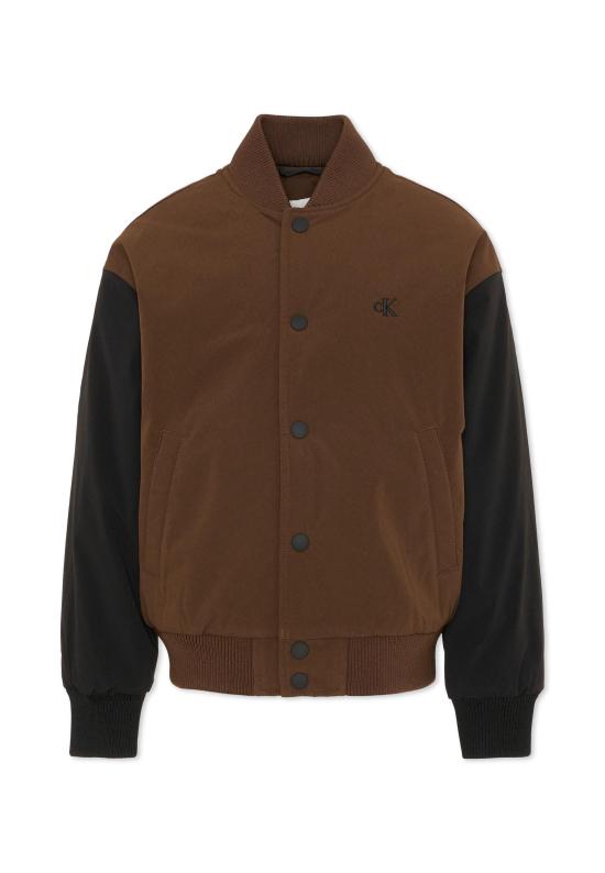 26SS [키즈] 캘빈클라인 봄버 자켓 IB0IB02629 GV0 BROWN