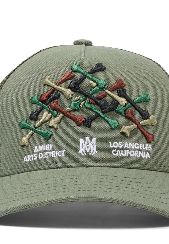 26SS [키즈] 아미리 모자 ACSAHE1001 DARK SAGE GREEN - AMIRI
