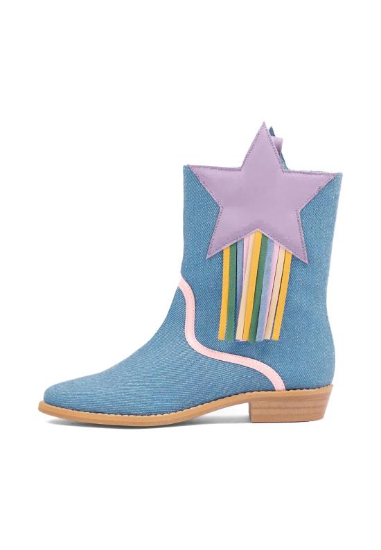 26SS [키즈] 스텔라 맥카트니 미들 부츠 TY0B96 Z3612 665 MULTICOLOR - STELLA MCCARTNEY