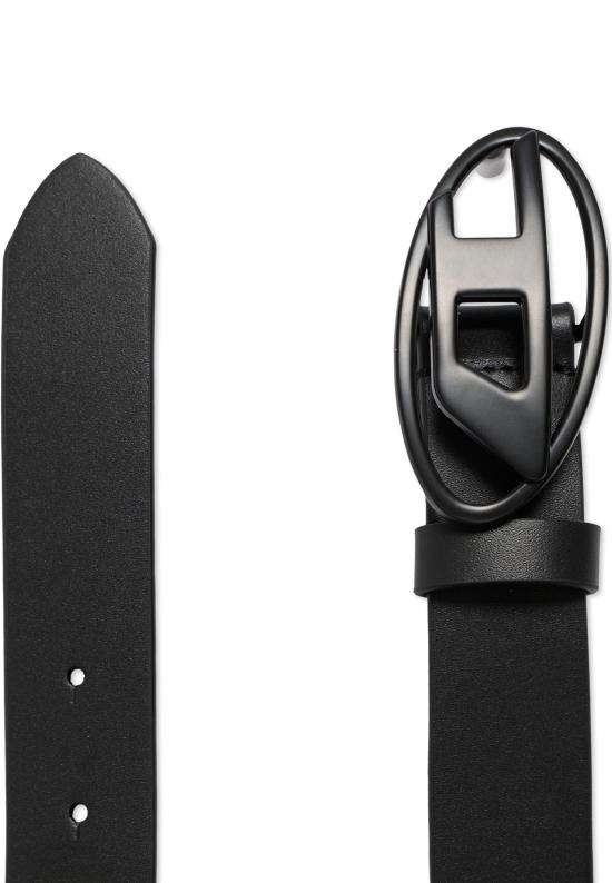 26FW [키즈] 디젤 가죽 벨트 J02595 KXBLR K900 BLACK - DIESEL