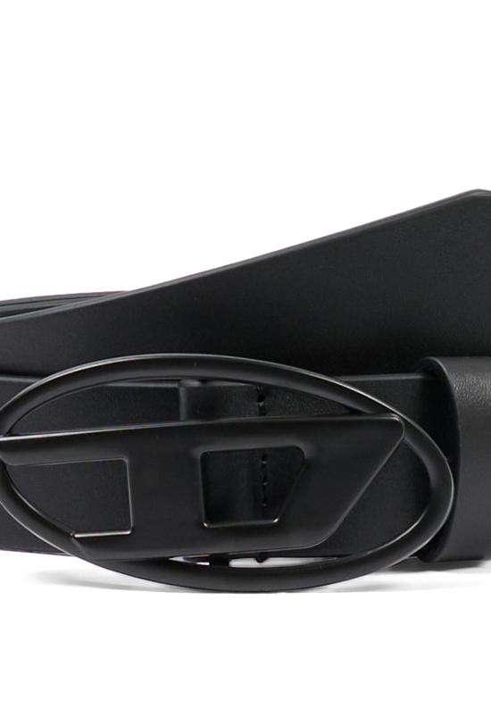 26FW [키즈] 디젤 가죽 벨트 J02595 KXBLR K900 BLACK - DIESEL