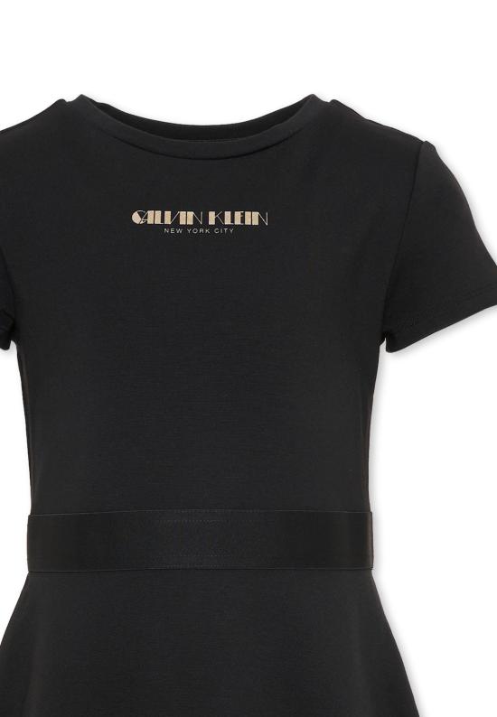 26SS [키즈] 캘빈클라인 원피스 IG0IG03099 BEH BLACK - CALVIN KLEIN