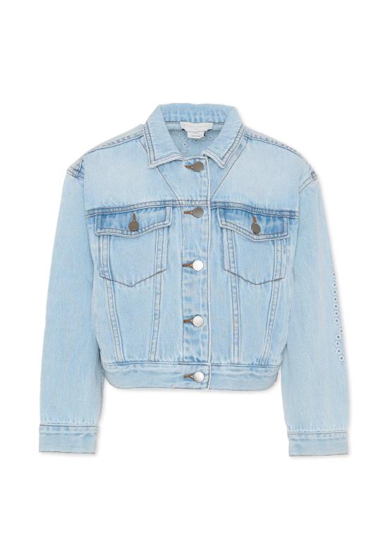 26SS [키즈] 스텔라 맥카트니 데님 자켓 TY2A67 Z0746 600 DENIM