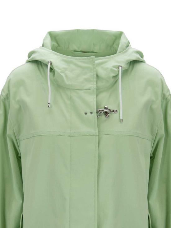  페이 패딩 NAW158Z14SZQQZV003 Light Green - FAY