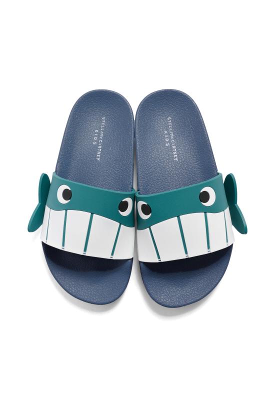 26SS [키즈] 스텔라 맥카트니 플립플랍 TY0Q76 Z2948 61G BLUE - STELLA MCCARTNEY