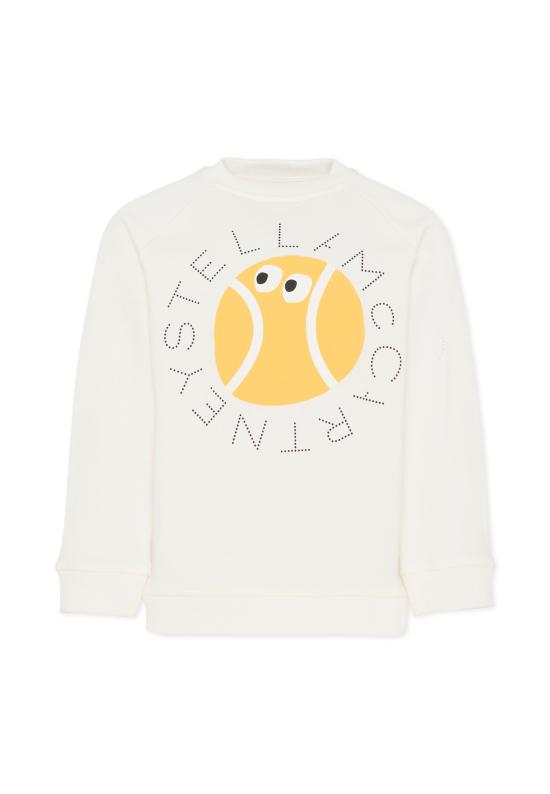 26SS [키즈] 스텔라 맥카트니 트레이닝 상의 TY4Q60 Z0499 101 IVORY