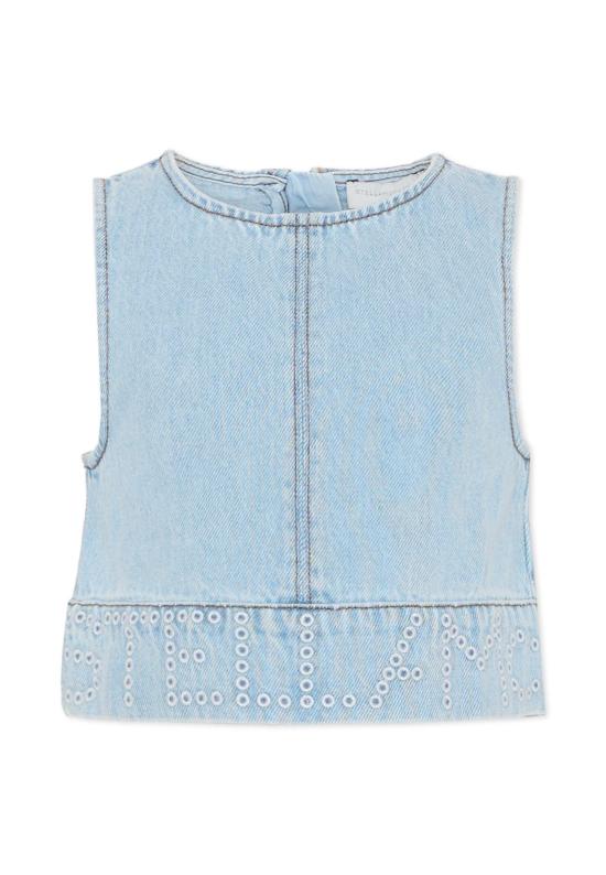 26SS [키즈] 스텔라 맥카트니 티셔츠 TY5A52 Z0746 600 DENIM