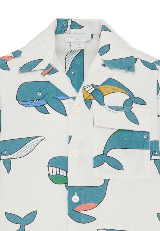 26SS [키즈] 스텔라 맥카트니 셔츠 TY5P71 Z3553 101MC IVORY - STELLA MCCARTNEY