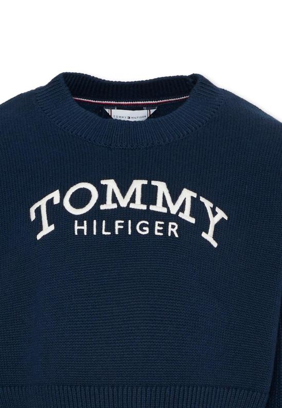 26SS [키즈] 타미힐피거 폴로 셔츠 KG0KG08921 C1G BLUE - TOMMY HILFIGER