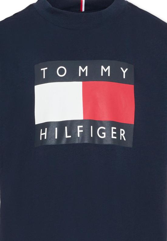 26SS [키즈] 타미힐피거 티셔츠 KB0KB10340 C1G BLUE - TOMMY HILFIGER