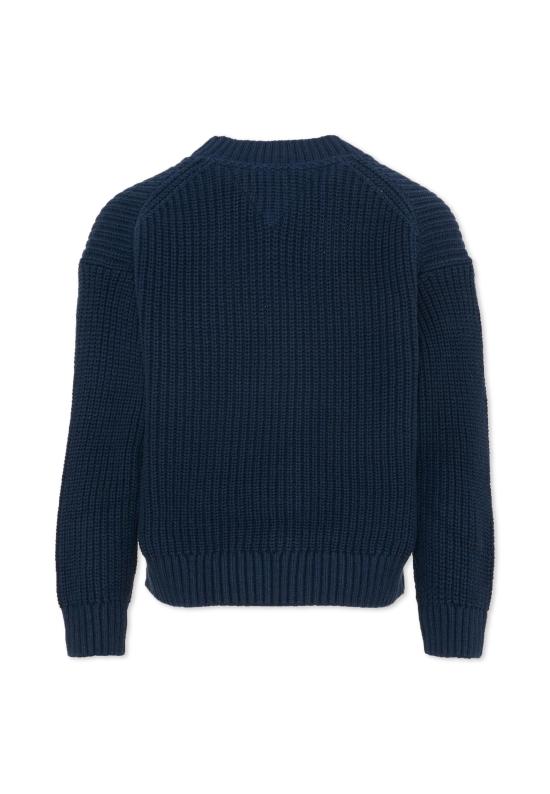 26SS [키즈] 타미힐피거 트레이닝 상의 KB0KB10071 C1G BLUE - TOMMY HILFIGER