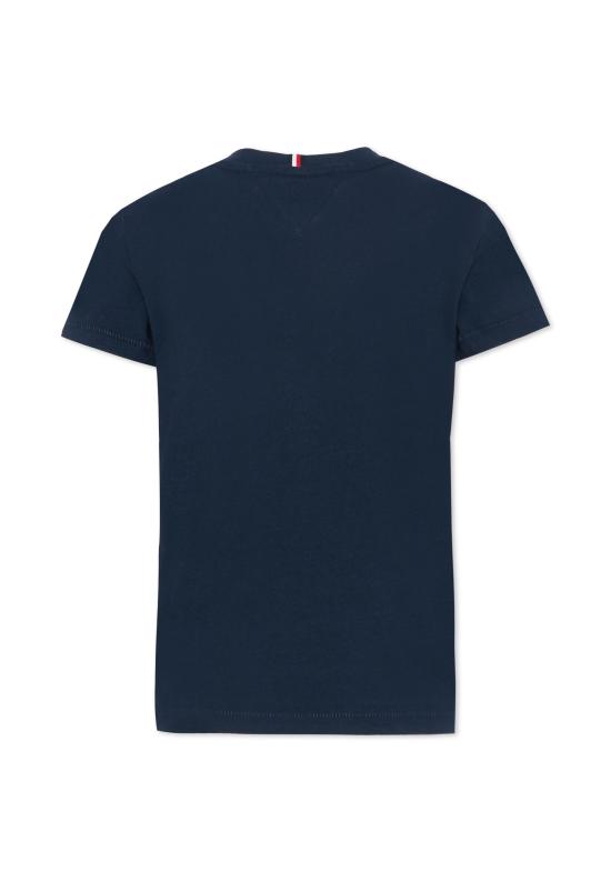 26SS [키즈] 타미힐피거 티셔츠 KB0KB10055 C1G BLUE - TOMMY HILFIGER